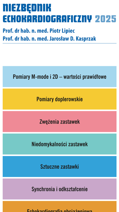 Niezbędnik Echokardiograficzny Screenshot