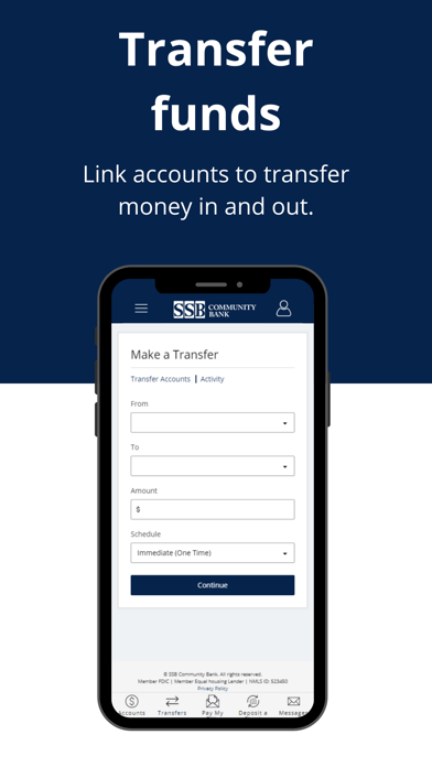 SSB Community Bank Mobile Screenshot