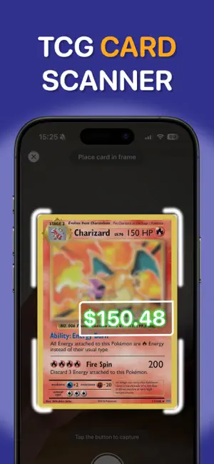 Scandex TCG card value scanner screenshot 1