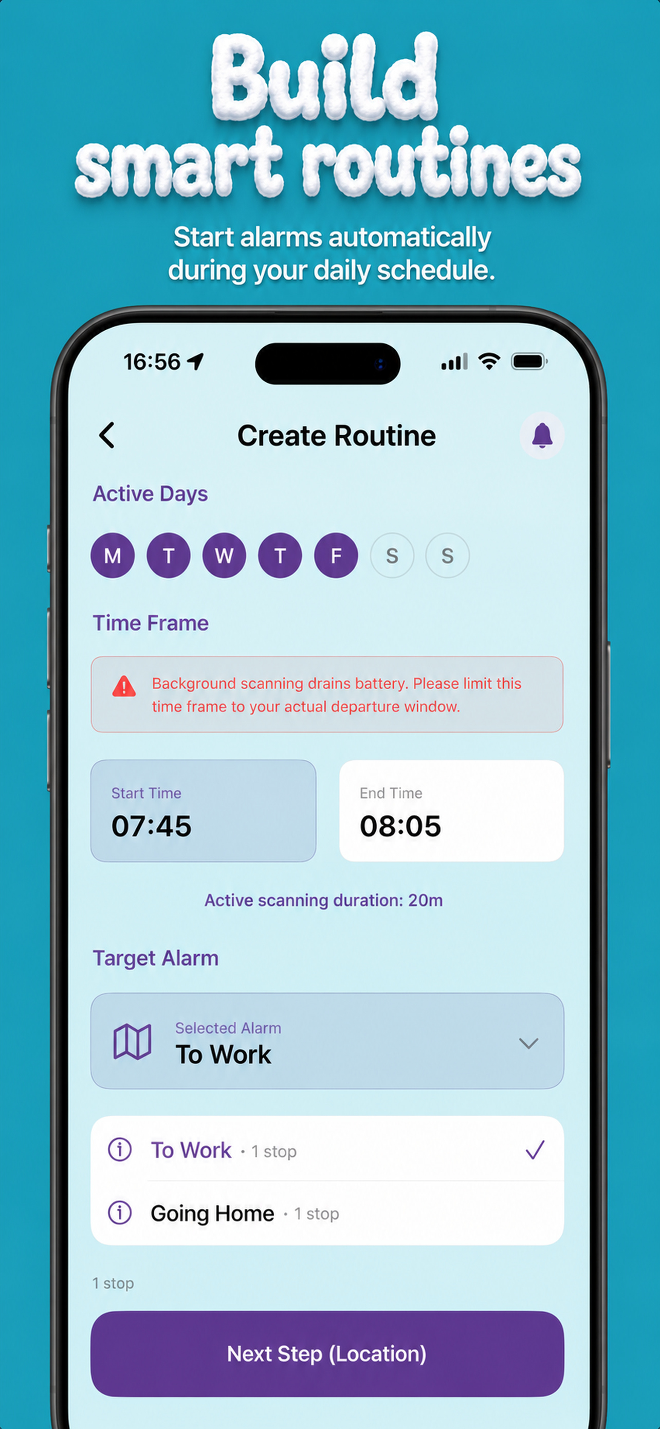 Wake Me App (When I'm There) screenshot 4