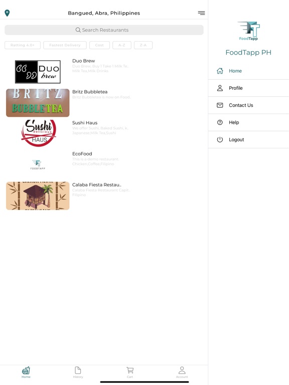 Screenshot #6 pour FoodTapp PH - Food Delivery