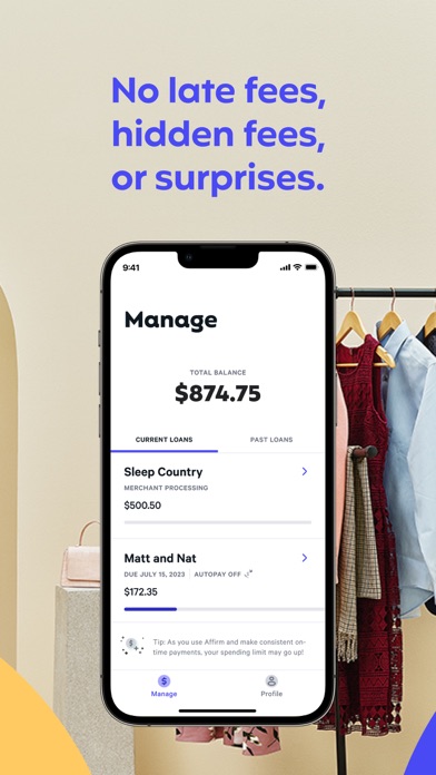 Affirm: Buy now, pay over time Screenshot