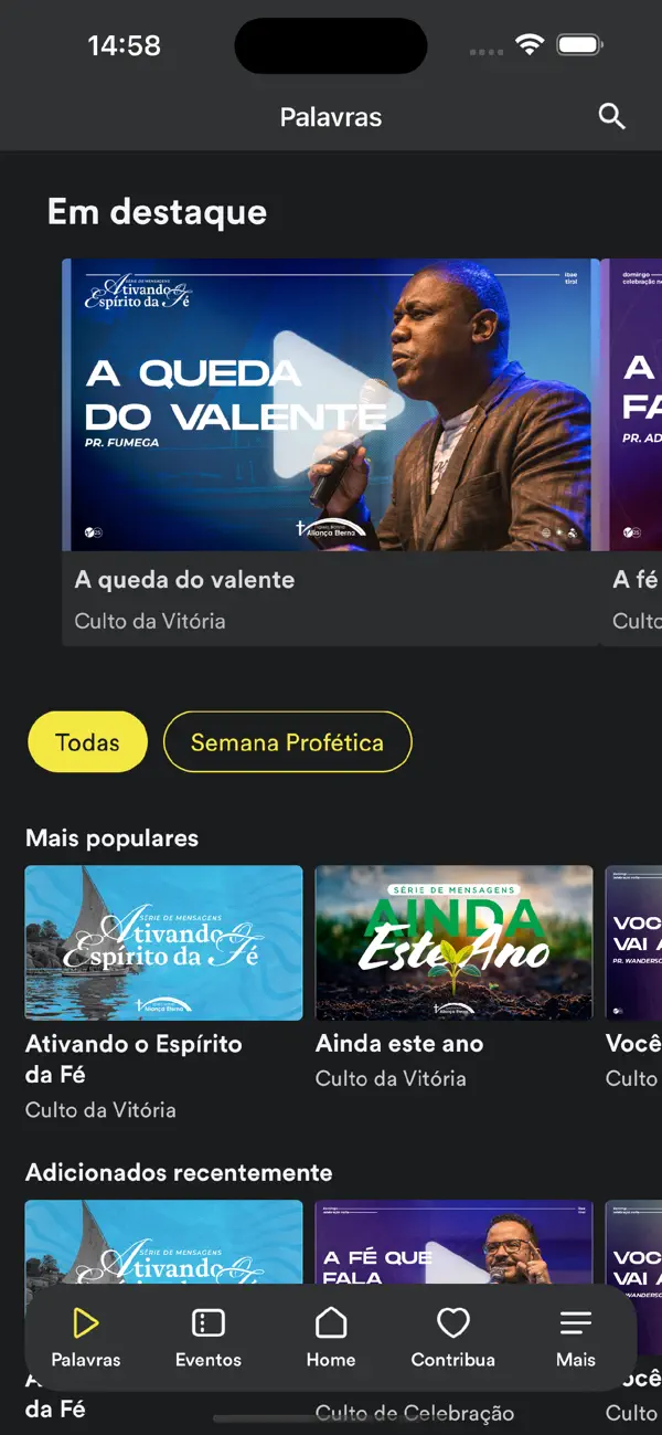Screenshot #2 pour Aliança Eterna - IBAE