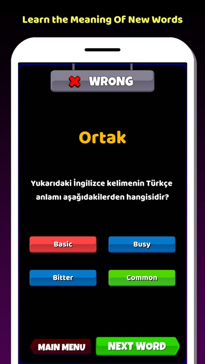 Turkish Word Game