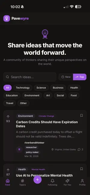 Pavewyre screenshot 1