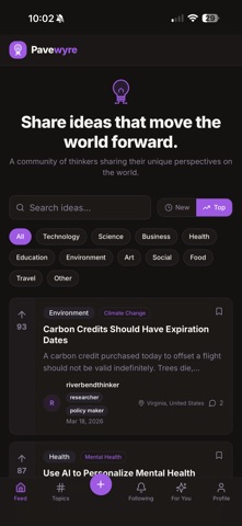 Pavewyre screenshot