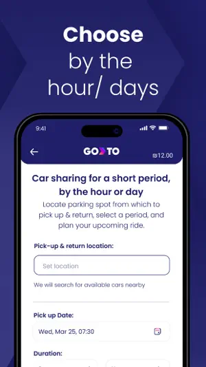 GoTo (CAR2GO) Shared Mobility screenshot 3