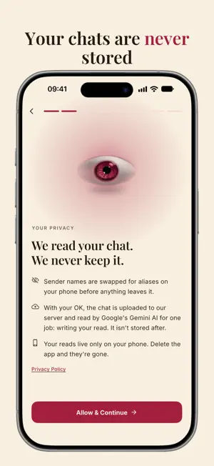 Third Eye: AI Chat Analyzer screenshot 1