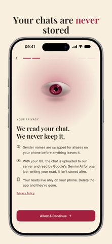 Third Eye: AI Chat Analyzer Screenshot 1 of 10