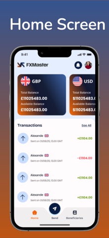 FxMaster-Money Transfer Screenshot 3 of 5