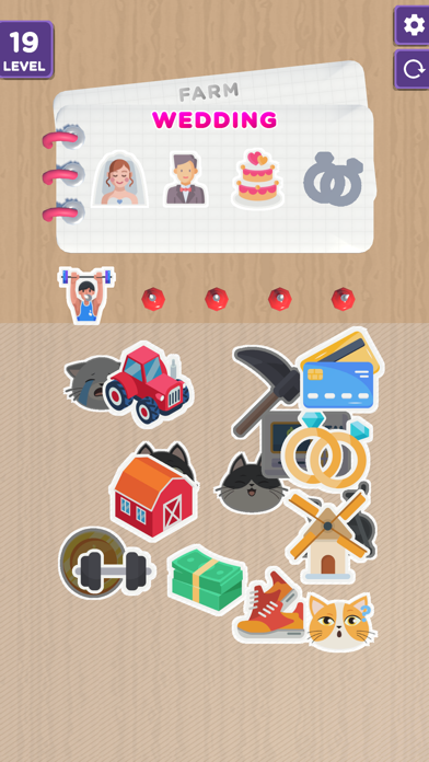 Match Stickers Screenshot