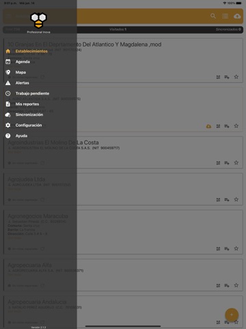 Colectiva App iPad screenshot