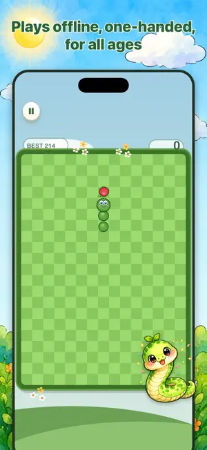 Snake Garden: Retro screenshot 1