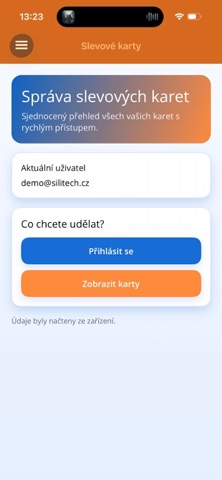SlevoKarta screenshot