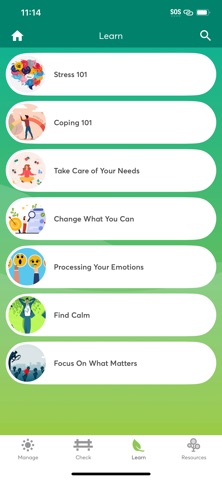 Coping Coach by VA Screenshot 4 of 5