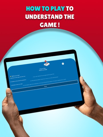 Truth Dare:Ultimate Icebreaker iPad screenshot