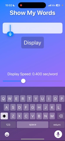 Show my Words screenshot
