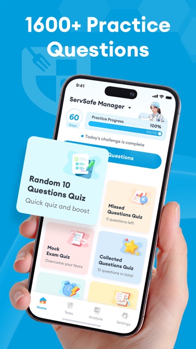 ServSafe Test Prep 2026 iPhone screenshot 2 - Education app