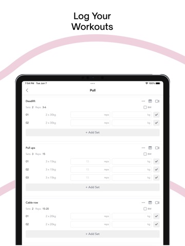 Megmaefit Coaching iPad screenshot