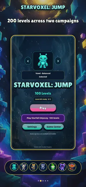 Starvoxel: Jump screenshot 4