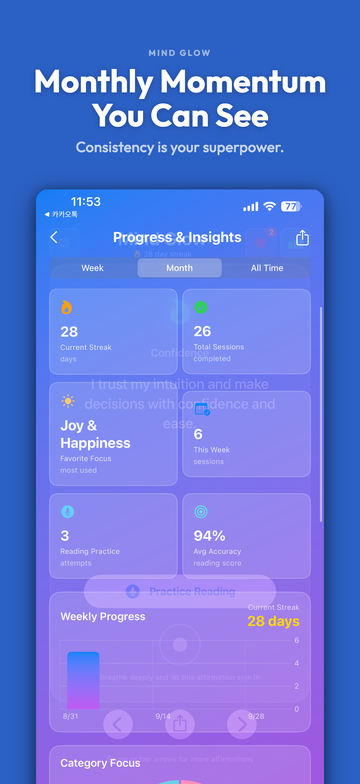 Mind Glow: Daily Affirmations