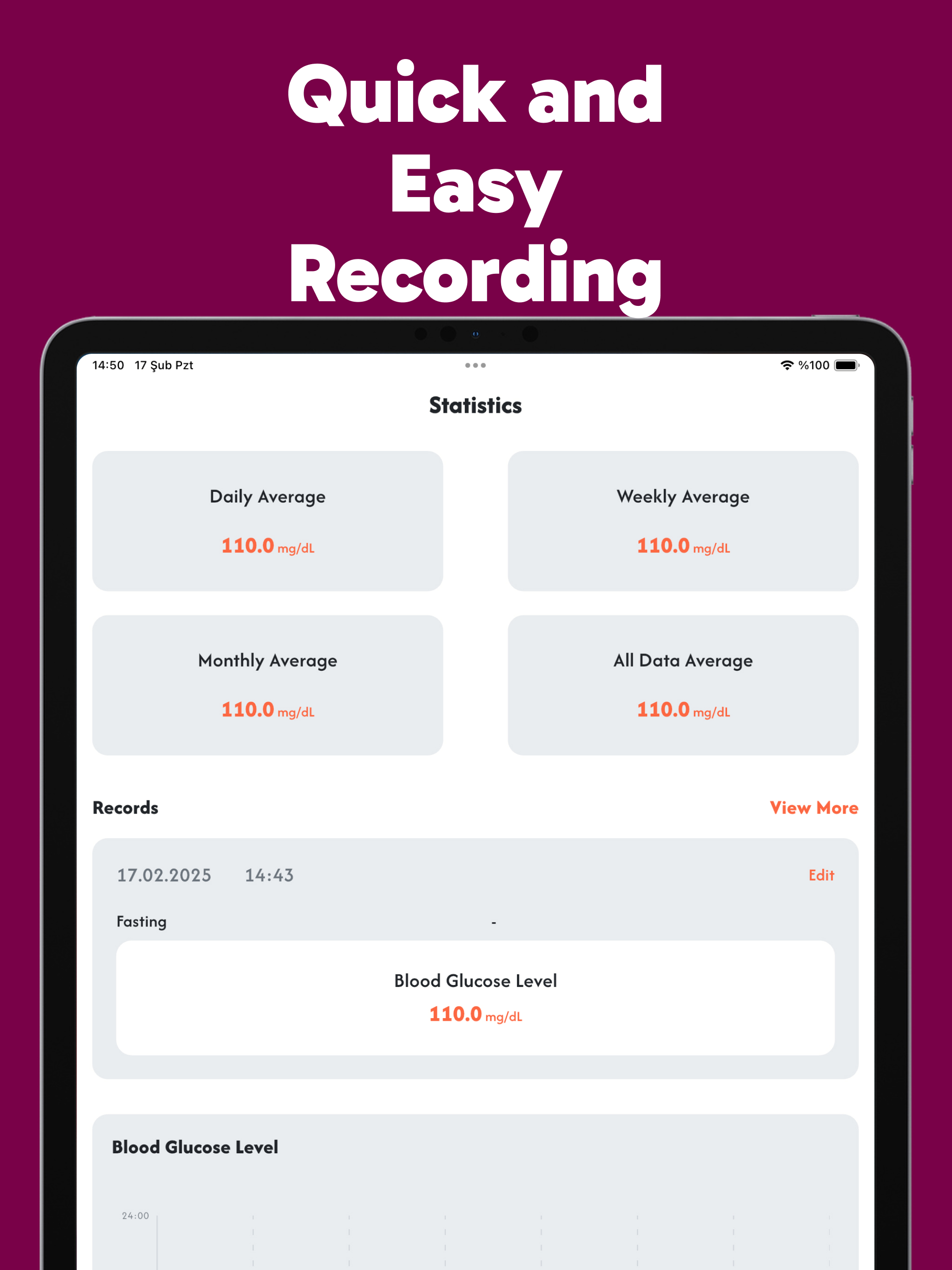 Smart Blood Sugar Tracker screenshot 8