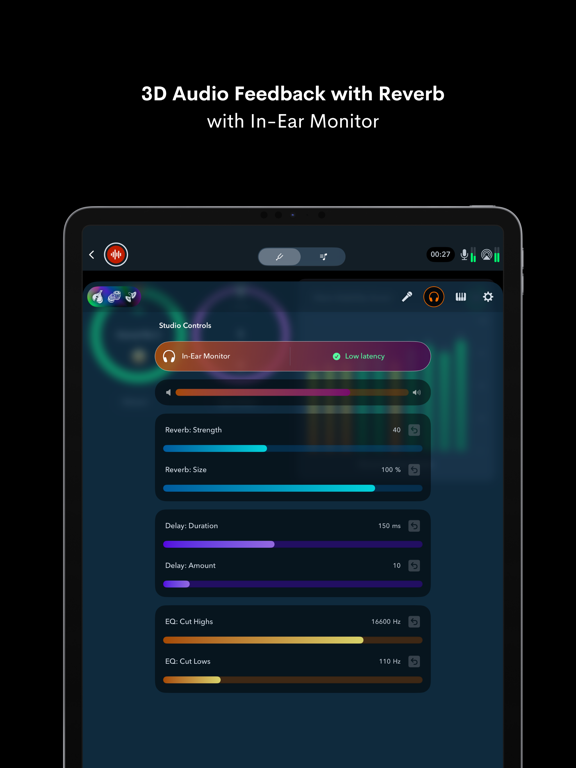 NaadSadhana | Sing Play Record iPad screenshot 6 - Music app