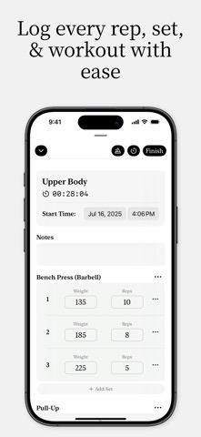 Track It - Training Journal screenshot
