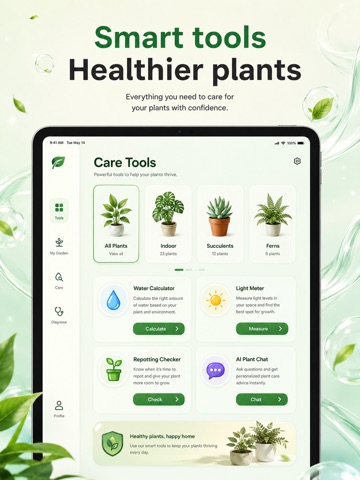 Plant Identifier & Care iPad screenshot