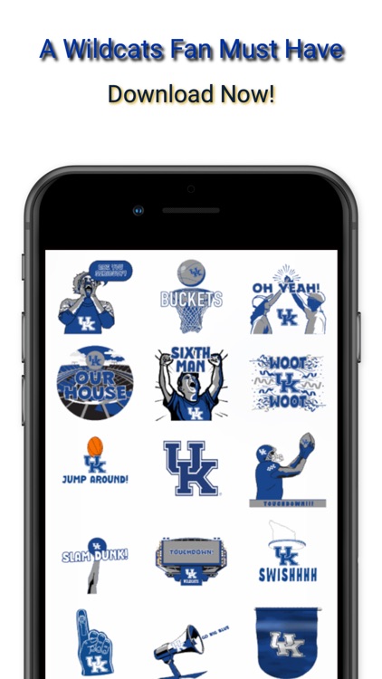 UK Wildcats Pack Stickers 2024 screenshot-3