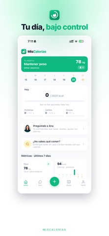MisCalorías Screenshot 4 of 5