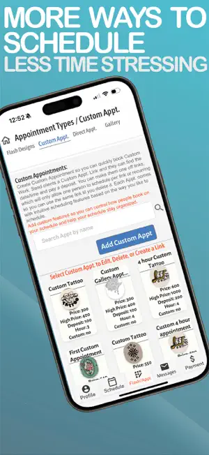 Tattoo Booking Shop screenshot 1