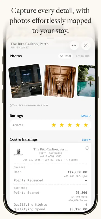 Awaybook: Hotel Tracker screenshot 4