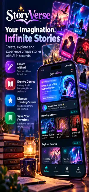 StoryVerse - AI Text To Story screenshot 4