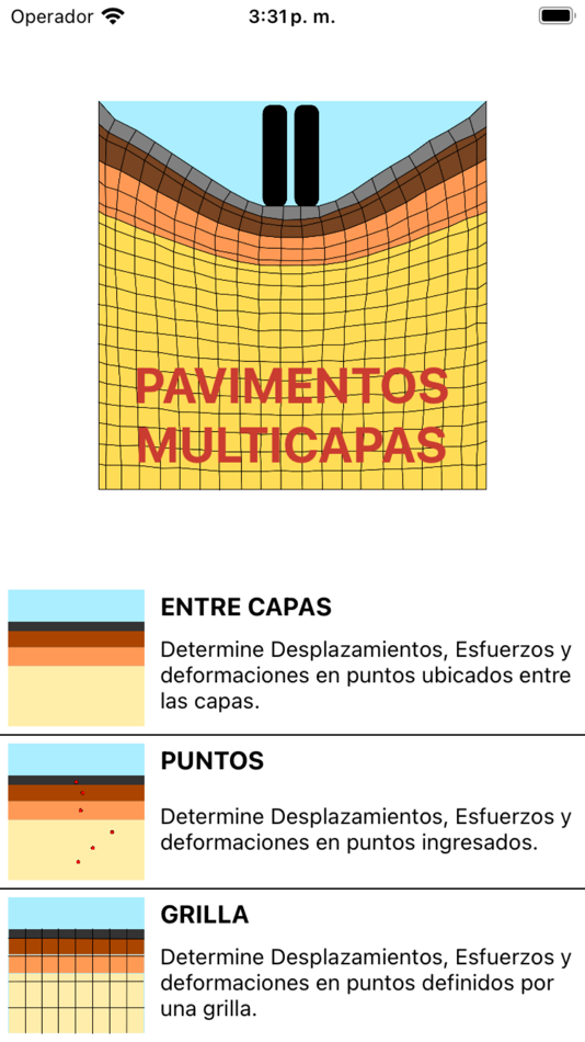 #6. Pavimentos Multicapas (iOS) 由: Juan Javier Baba Toyofuko