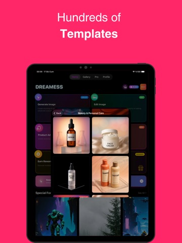 Remove BG & Photo AI: DREAMESS iPad screenshot