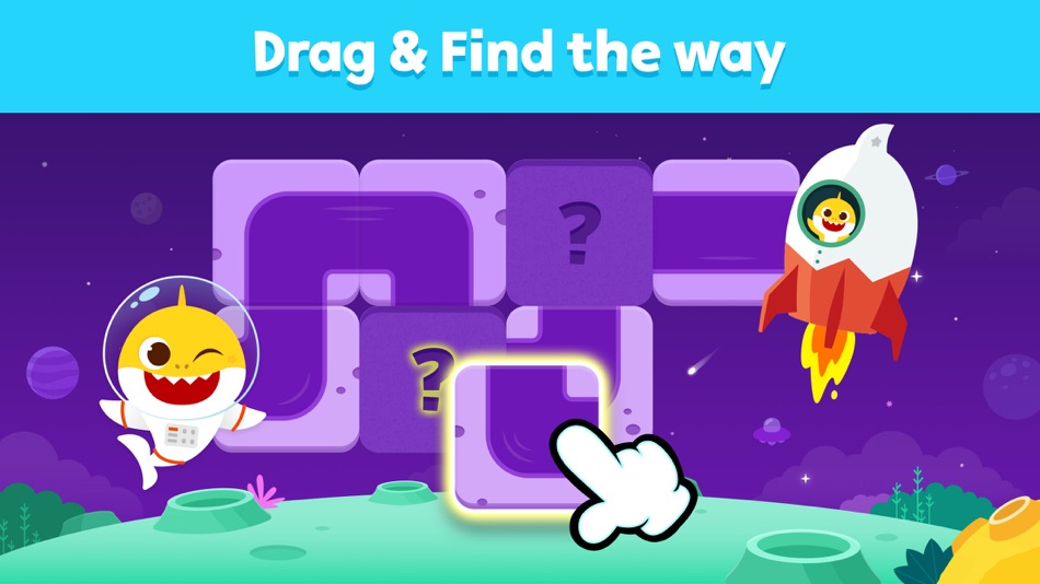 #4. Baby Shark Jigsaw Puzzle Fun (iOS) By: The Pinkfong Company, Inc.