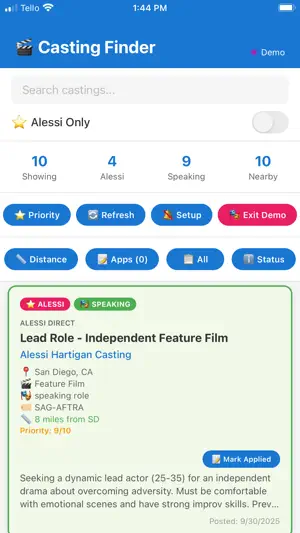 CastAlert screenshot 1