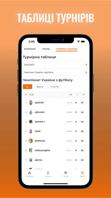 Шахтар – Tribuna.com UA iPhone screenshot 6 - Sports app