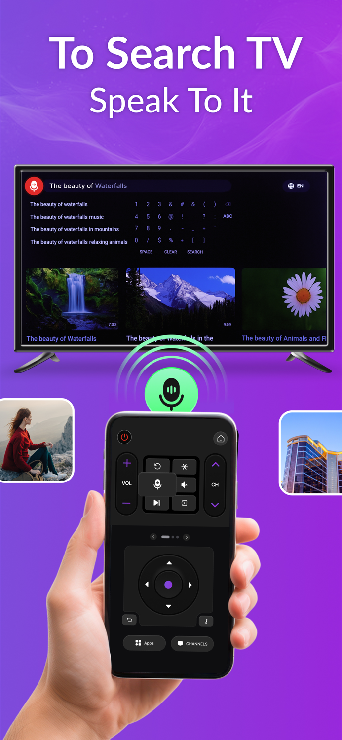 TV Remote Control  Cast To TV