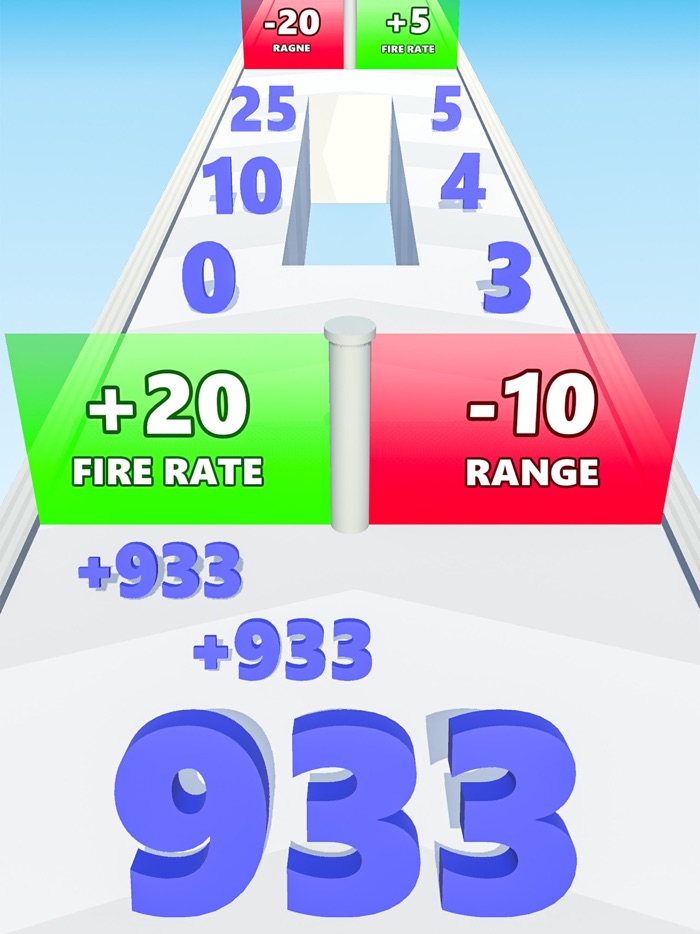 Number Run  Merge Shooting