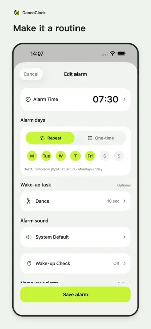 DanceClock: Move to Wake screenshot 3