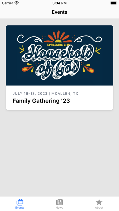 Texas Baptists Screenshot