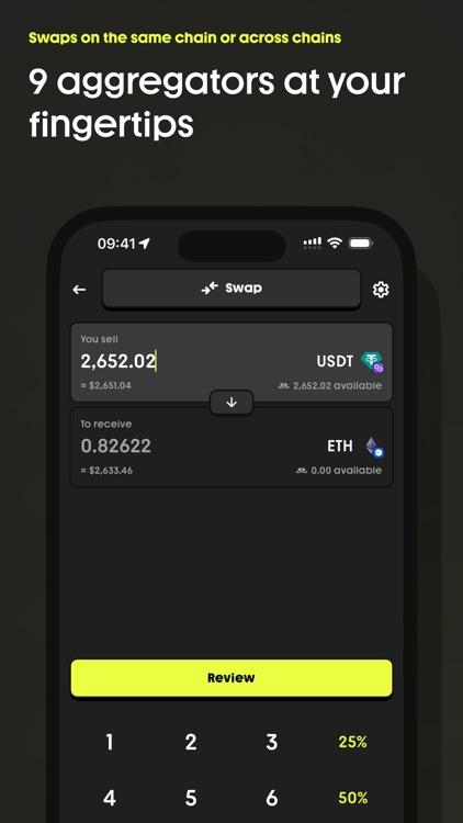 Mass - DeFi but mobile screenshot-7