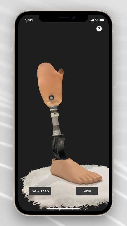 #3. Anatomic Studios 3D Scanner (iOS) 来自: Comb O&P
