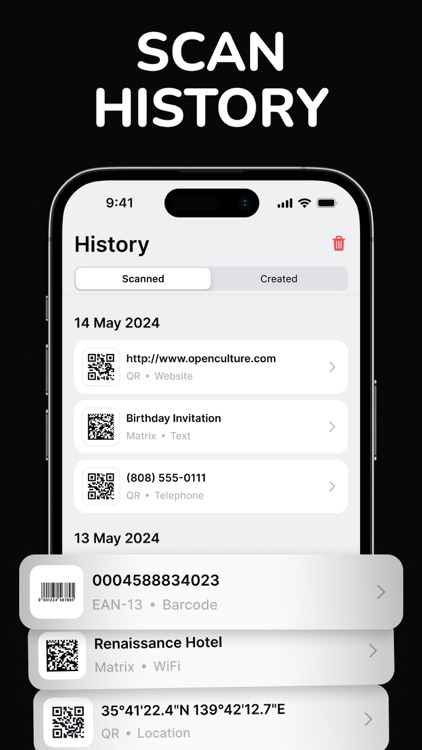 QR Code Scanner & Reader Pro screenshot-4