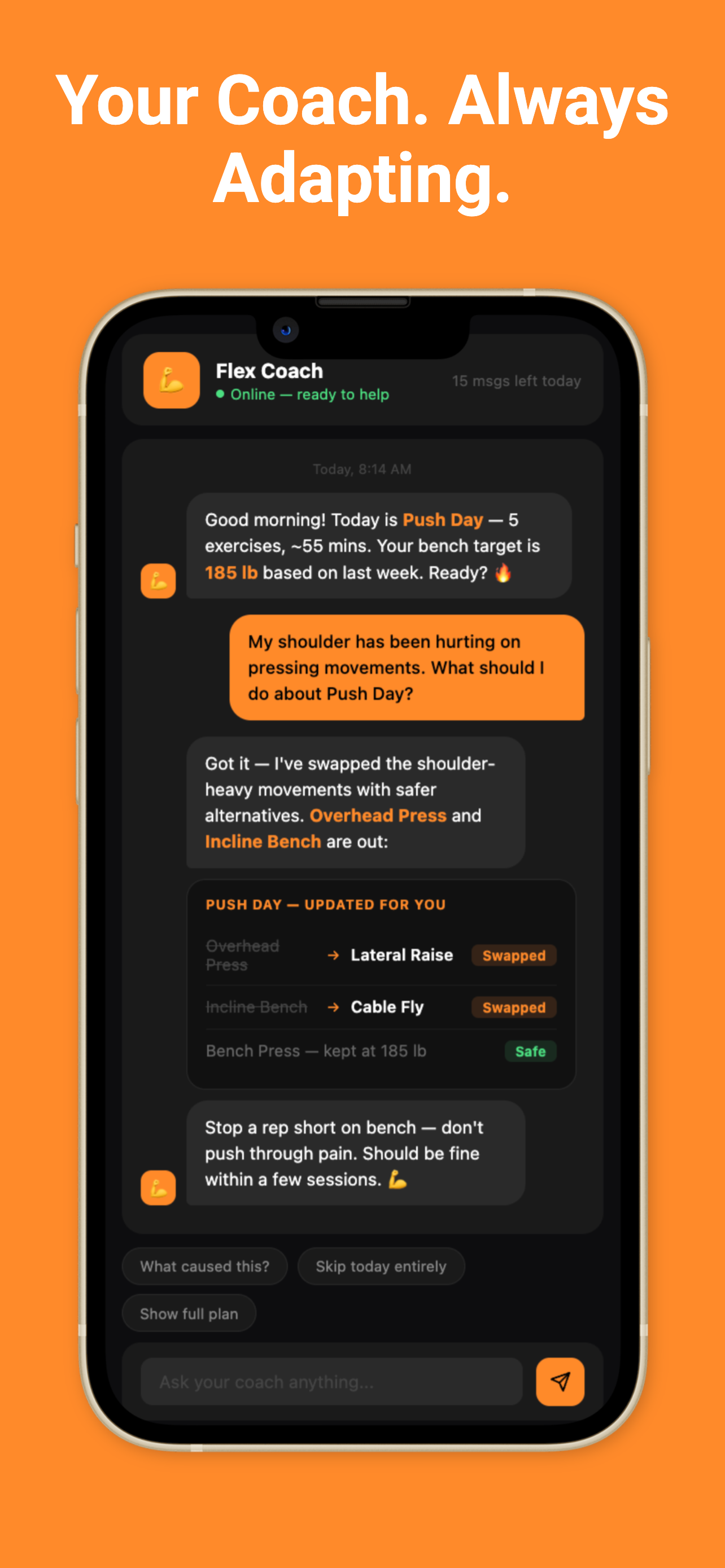 Flex: Workout Tracker & Log screenshot 3
