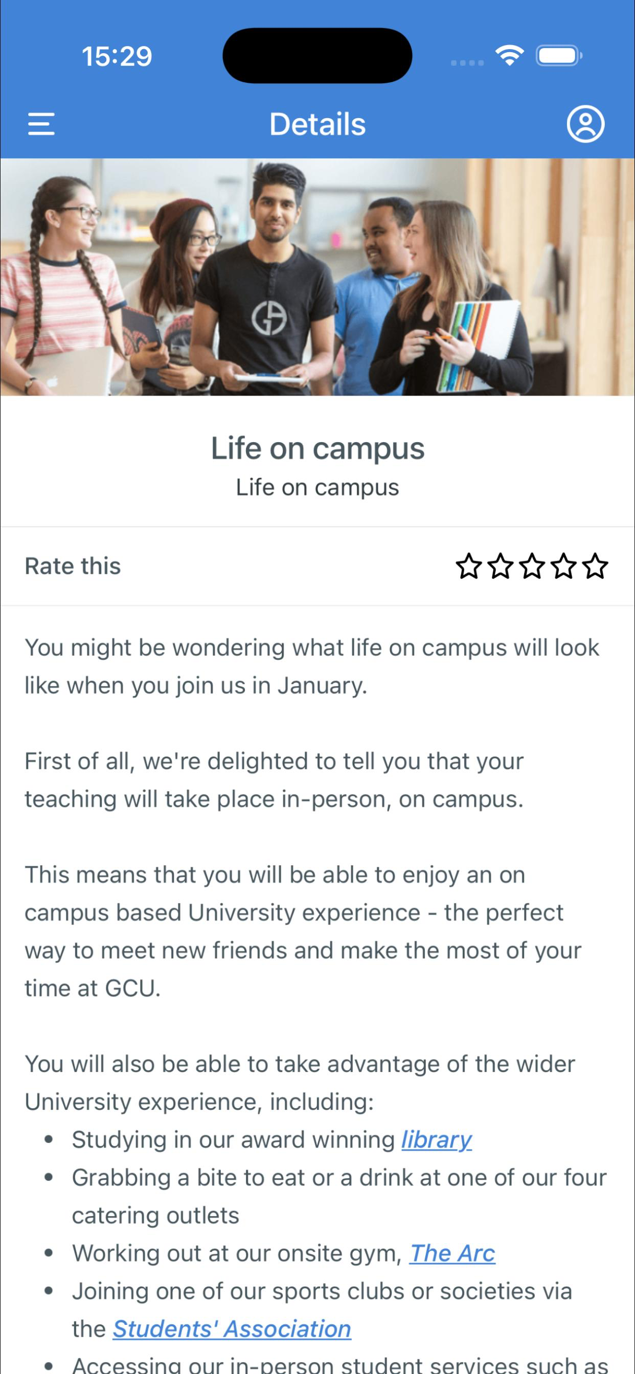 GCU Welcome screenshot 3