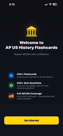 AP US History iPhone screenshot