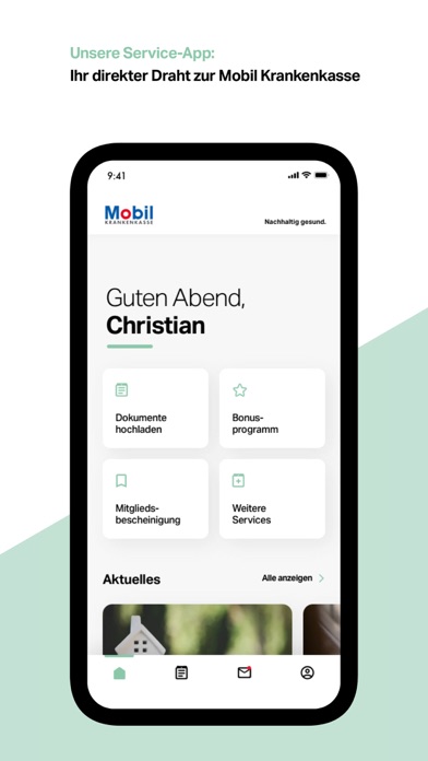 MOBIL ME by Mobil Krankenkasse Screenshot